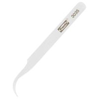 保拉(Paola) 镊子工具(120mm) 不锈钢防磁加硬弯嘴尖镊子3035 弯头镊子