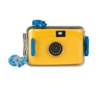 复古胶片相机ins傻瓜胶卷照相机多次性防水非一次性七夕礼物摄影 官方标配 黄色(黄+蓝框)