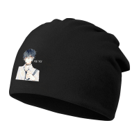 伪装学渣周边秋二次元小说动漫新视角谢俞贺朝封顶头巾帽子包头帽 黑色1包头帽 薄款(有弹力55-60cm)