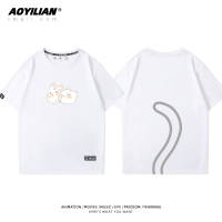撒野动漫周边二次元青少年衣服潮流T恤男女情侣学生个性短袖半袖 白1 S