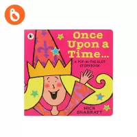 小彼恩点读书 DIY故事 很久很久以前 Once Upon a Time 原版英文绘本 吴敏兰推荐 毛毛虫点读笔配套书