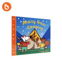 小彼恩点读书 亲子沟通 小鼠波波去露营 英文原版启蒙绘本 Maisy Goes Camping 廖彩杏推荐 毛毛虫点读笔