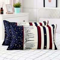 (48×74cm)加大枕套一对单人枕芯套亲肤学生枕套加厚成人枕头套夏 城市星空 枕套一只装(实发一只枕套不含枕芯)