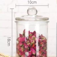 密封罐加厚10斤大容量茶叶罐厨房储物瓶罐无铅玻璃透明家用展示 750毫升