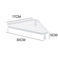 厨房锅架竖放二层多层家用放锅架子转角橱柜内分层置物架锅具收纳 免安装款1层转角锅架