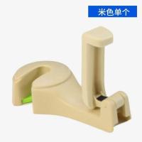 汽车用座椅背隐藏式多功能挂钩车内用品后座位车载手机支架小挂钩 座椅后背挂钩手机支架米色1个体验装