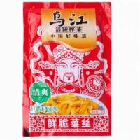 正宗乌江榨菜涪陵榨菜丝芯片小包装清淡开味下饭菜咸菜咸菜泡菜 70g清爽菜丝 9袋