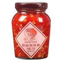 坛坛乡精制剁辣椒210g/瓶装剁椒鱼头剁椒酱辣椒酱湖南特产下饭 坛坛乡精致剁辣椒210g*1瓶