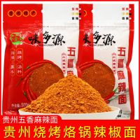 贵州特产烧烤烙锅蘸料 五香香辣辣椒面粉烤翅小吃调料250g/500g 250g 微辣