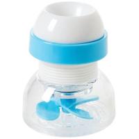 可旋转过滤喷头嘴水龙头防溅头加长延伸净水器厨房自来水花洒节水 一代普通接口-1个装