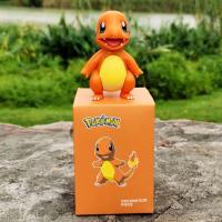 名创优品正版宝可梦宠物小精灵公仔盲盒动漫手办神奇宝贝车载摆件 小火龙摆件(送无痕胶贴)