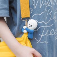 歪瓜出品小蓝和他的朋友们笔袋学生可爱文具萌物沙雕睡袋开学 小蓝胸针(单款)