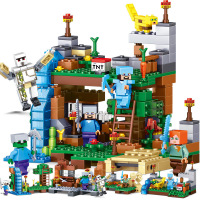 [亲子玩具]兼容乐高积木我的世界拼装乐高匹配男孩儿拼插拼搭 79285四款随机一款拍三发四