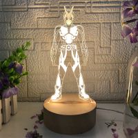 假面骑士01手办模型灯飞电或人零一人偶摆件公仔灯创意生日礼物 实木款/暖光 自用 标准盒装