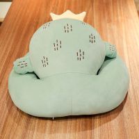 办公室午睡枕趴趴睡枕枕学生午休抱枕被子两用暖手捂神器女生可爱 仙人掌 小号单个午睡枕送眼罩