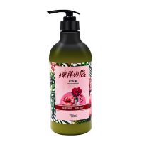 东洋之花洗发露沐浴露套装 家庭装男女通用柔顺清爽 750ml洗发水 护发素750ml