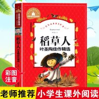 4册任选安徒生童话稻草人格林童话北京日报注音 窗边的小豆豆不注 稻草人北京日报拼音彩图