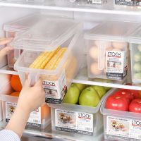 [5个装]冰箱收纳盒塑料五谷杂粮收纳盒带柄保鲜盒塑料大号 单盒容量4.95升丨单盒装丨不推荐丨