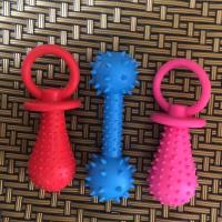 3件套]狗玩具磨牙耐咬宠物玩具中小型犬训犬用逗狗套餐宠物用品 套餐g(奶嘴+奶嘴+带刺) 颜色随机
