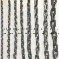 锰钢链条3MM健身鞭子单环麒麟鞭响鞭锰钢鞭长鞭链条配件非不锈钢 6.0mm锰钢链 一米