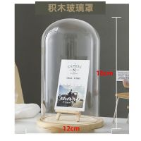 太空人宇航员系列积木玩具高难度小颗粒益智拼装生日礼物送礼摆件 【玻璃罩】小号 【送灯光+玻璃罩+三件套】