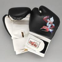 奥特曼3-9-14岁儿童拳击手套幼儿小孩散打拳套打沙袋手套武术搏击 黑色 特价2-6岁霸王龙