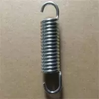 蹦极床弹簧跳床加强对折弹簧四折腰鼓弹簧游乐场所蹦蹦床专用配件 87mm弹簧 默认