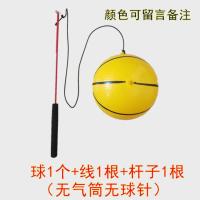 健身球甩甩球南瓜球中老年人弹力球儿童玩具甩球手摔摔球锻炼肩颈 甩甩球1个(不含气筒和球针)