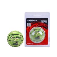 狂神1200弹力球6cm免充气 小篮球小孩橡胶球 宝宝拍拍篮球 黑色弹力球1只