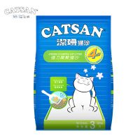 洁珊猫砂3L/5斤除臭膨润土强力凝聚吸附宠物猫砂