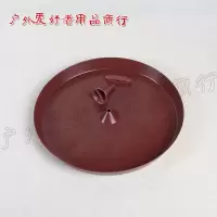 托粪盘接粪板画眉鸟笼圆屎盘鸟笼托板底板圆托粪板接屎抽盘接屎盘 25.5直径屎盘[配28鸟笼]
