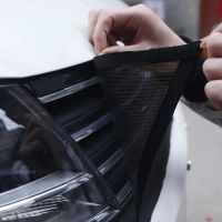 安装简单专用汽车水箱防护网防虫网防柳絮防杨絮防尘网中网保护网 请告知客服车型或地址中备注