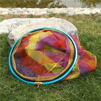 铝合金抄网头加深加粗超轻大物抄网头 竞技捞鱼放挂钩大鱼网头 直径35cm 圆形