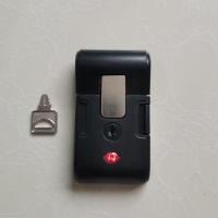 铝框行李箱配件锁扣搭扣锁拉杆箱密码锁钥匙锁皮箱锁旅行箱通用锁 黑色扣锁一个