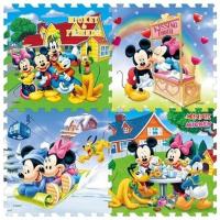 迪士尼地板地垫爬行垫EVA彩印环保彩印儿童婴儿卡通人物爬行垫 0520A米奇 其它尺码