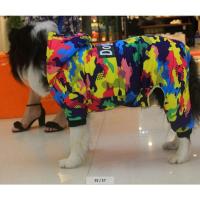 大狗衣服宠物衣服加厚四脚棉衣金毛萨摩大型犬秋冬装狗狗四脚迷彩 dogbaby迷彩四脚棉衣黑印花 6XL