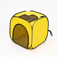 宠物烘干箱猫咪洗猫吹干袋狗狗吹毛机家用洗澡吹猫神器吹风笼 黄色