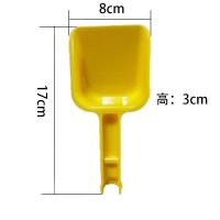 宠物用品勺子狗粮猫粮勺家用韩式计量勺米面粉勺五谷杂粮多功能勺 橙色普通款[手柄不带夹]_随机发个坏的 1个装