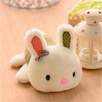 汽车摆件去味竹炭包小兔公仔活性炭卡通装饰品新车除异味除甲醛 绿色趴趴兔23厘米