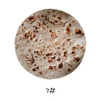 ins爆款墨西哥卷饼毯子办公室盖腿毯沙发大饼毛毯盖被休闲毯 7#饼毯 婴儿毯