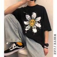 冰丝短袖t恤男装2021欧洲站新款夏季精神小伙百搭潮流帅气上衣服 黑色01# 2XL 135-150斤