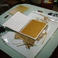 蜜蜂巢础模具手压式防粘蜡垫布 蜜蜂巢础模具手压式防粘蜡垫布