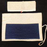 采耳工具收纳布袋掏耳朵工具卷帘袋左耳布袋子方便携带耳博川匠 常规15孔采耳工具布袋