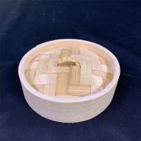 商用 精品加固 竹蒸笼 小笼包饺子点心 10cm鲍鱼笼 港式早茶 10cm精品盖子