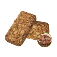 椰子壳砖脱盐椰壳砖粗椰糠蝴蝶兰石斛种植土粗椰块椰丝椰土满 一块粗椰砖