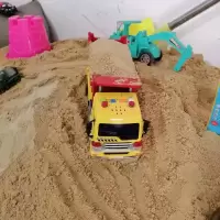 玩具沙 儿童玩具沙 散装沙子 宠物沙 鱼缸造景沙 黄沙 沙雕 细沙 [5斤云南天然黄沙]