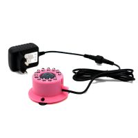 小型鱼缸增氧潜水七彩气泡灯迷你LED变色灯水族箱增氧造景装饰灯 迷你气泡灯 送氧气管1米