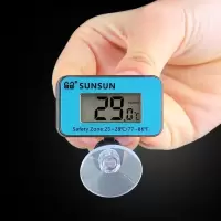 森森水族温度计养鱼液晶水温计热带鱼电子水温仪器鱼缸水族箱测温 外置数显温度计WDJ-004