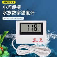 鱼缸温度计测水温电子探头温湿度计冰箱养殖汽车空调测温仪 HT-5
