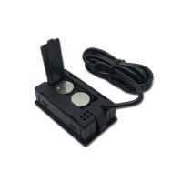 电子温度计[买2送1]数显温度计浴缸冰箱鱼缸水温表测温仪防水线 白色1米线(2颗电池)